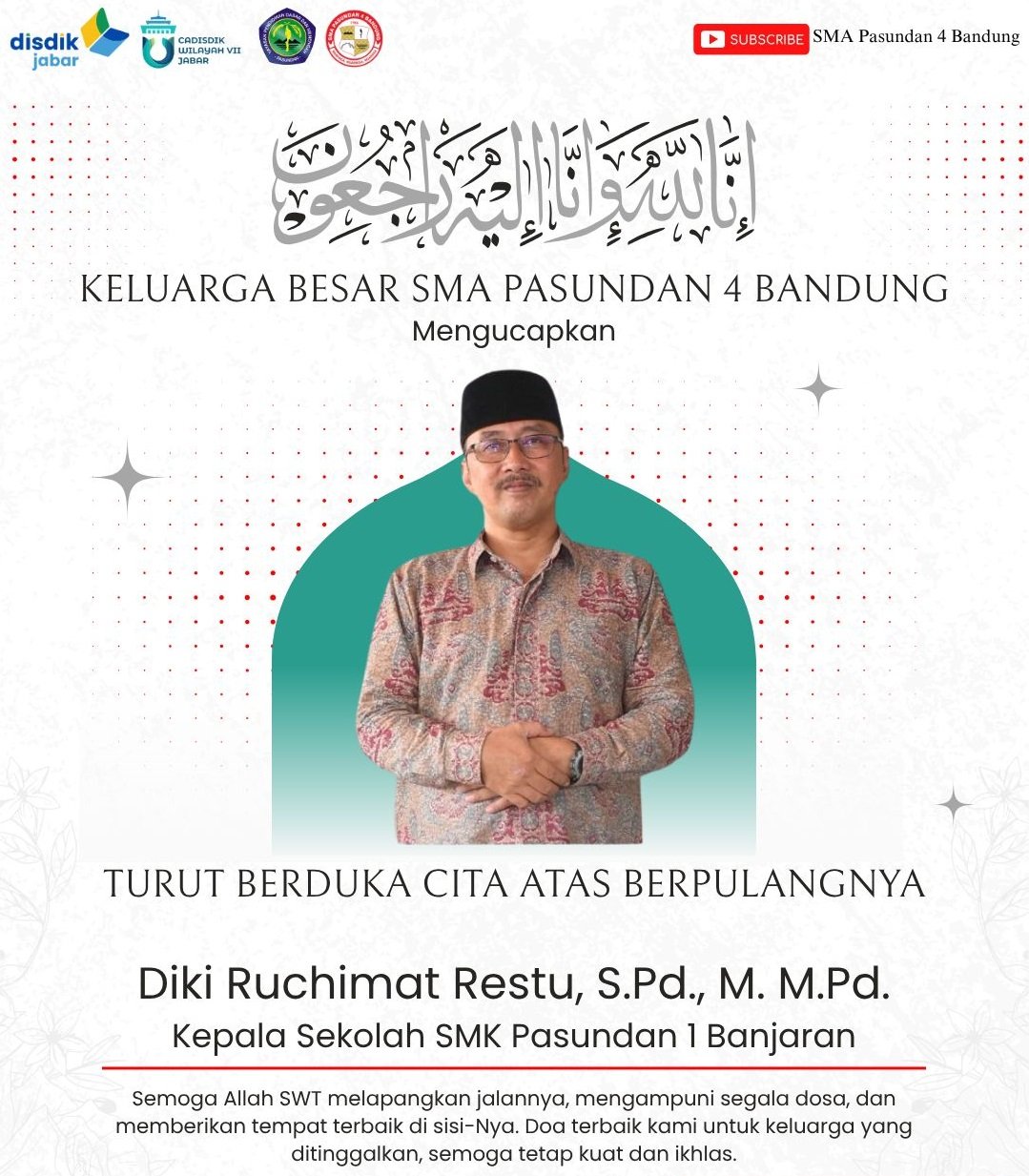 Turut Berduka Cita