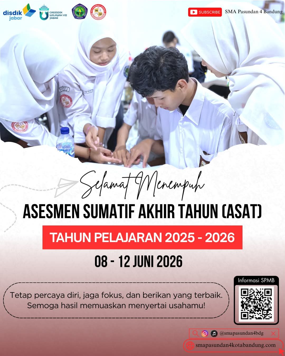 SPMB TP 2026/2027 Resmi Dibuka