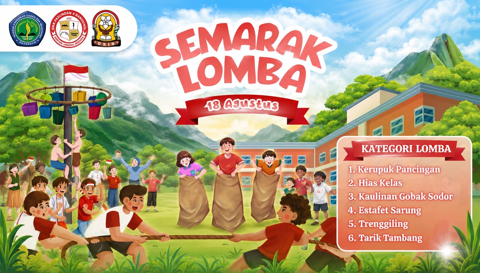 Semarak Lomba Peringatan Hari Kemerdekaan